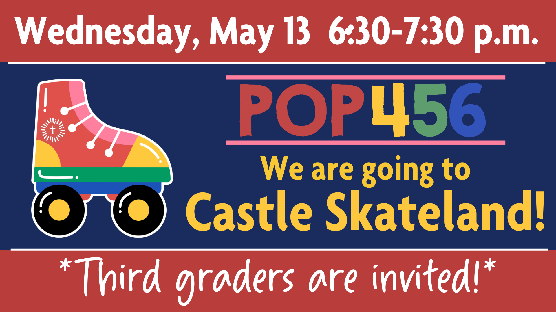 POP456 Goes to Castle Skateland!