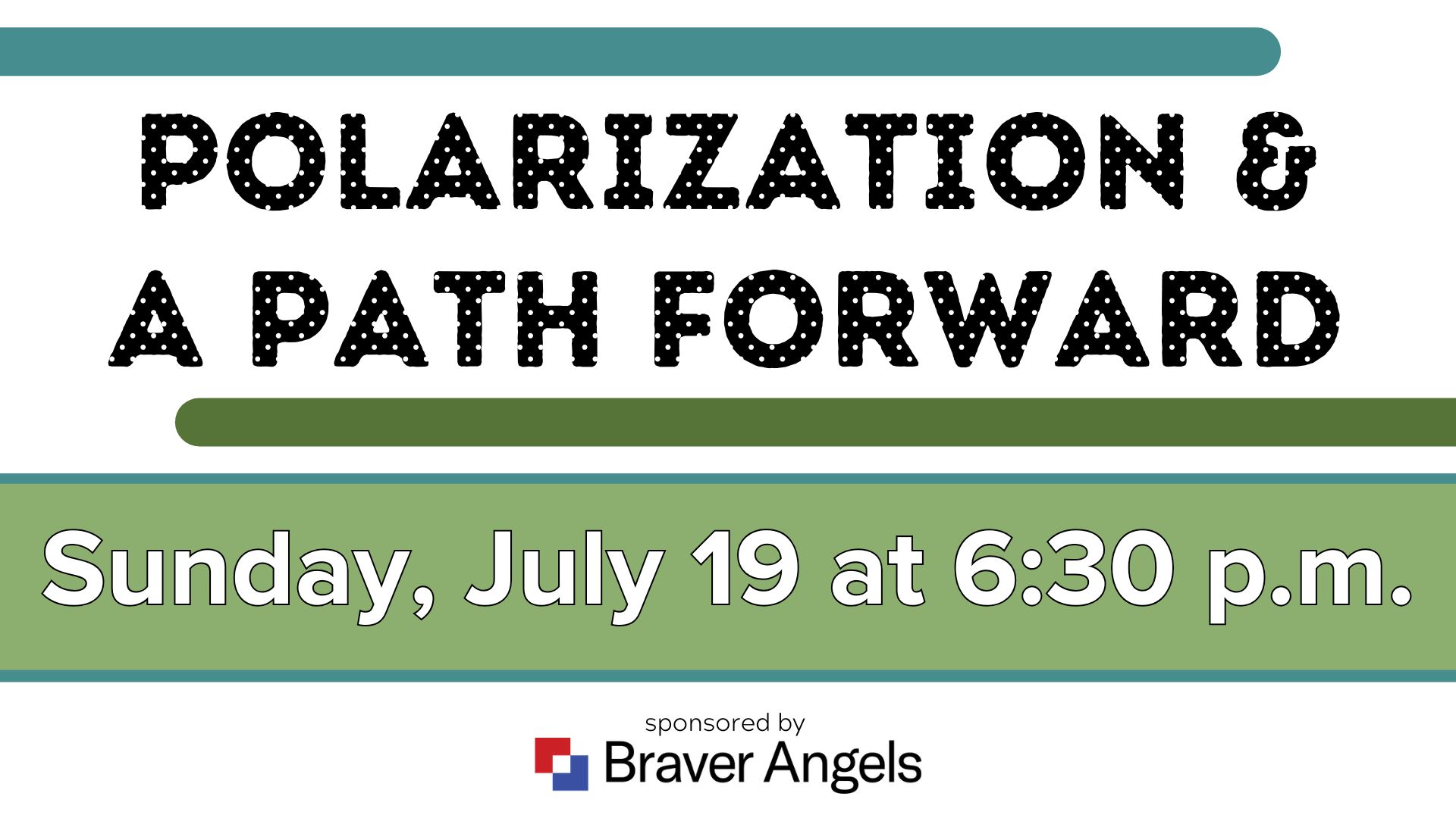 Polarization and a Path Forward