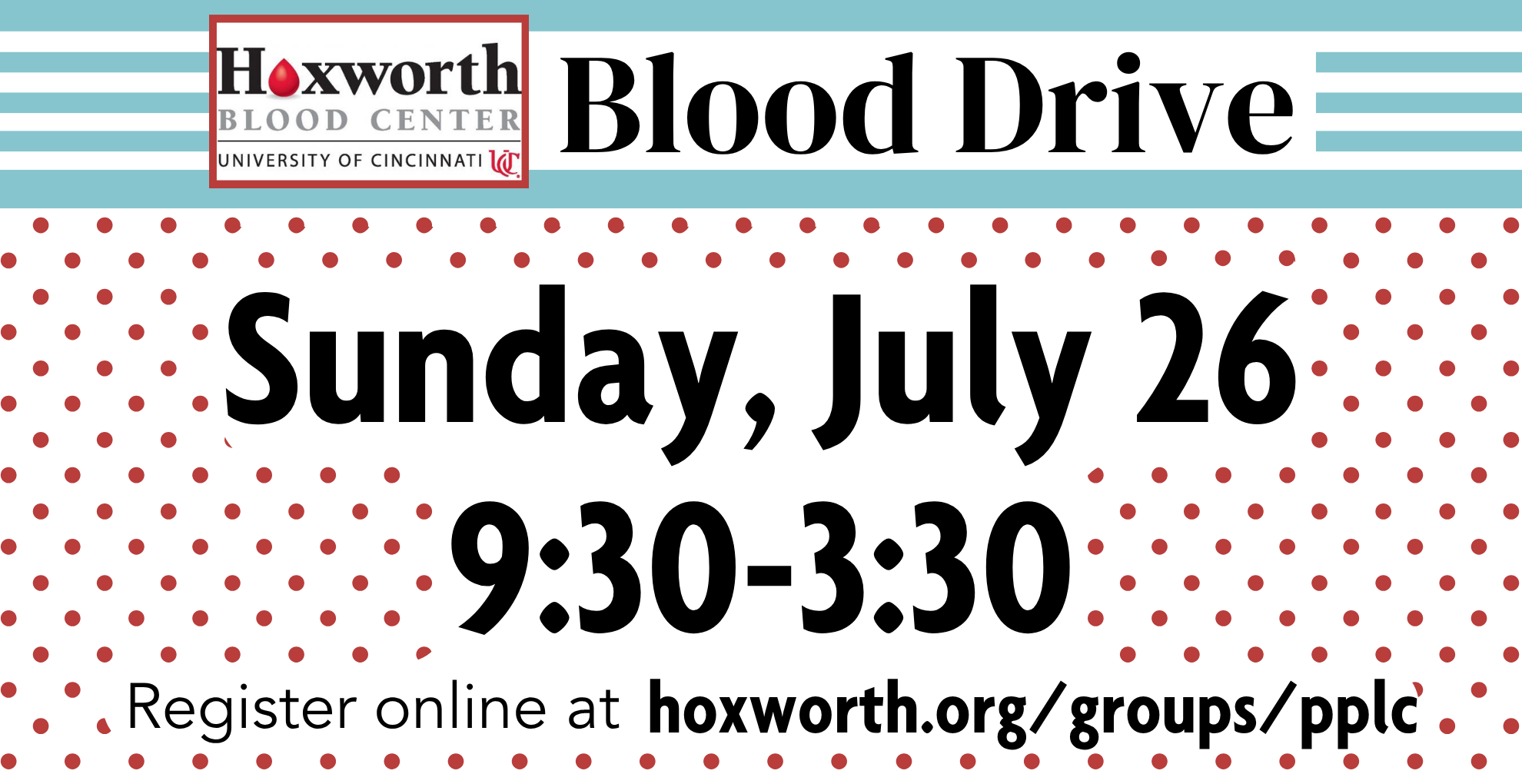 Blood Drive for Hoxworth