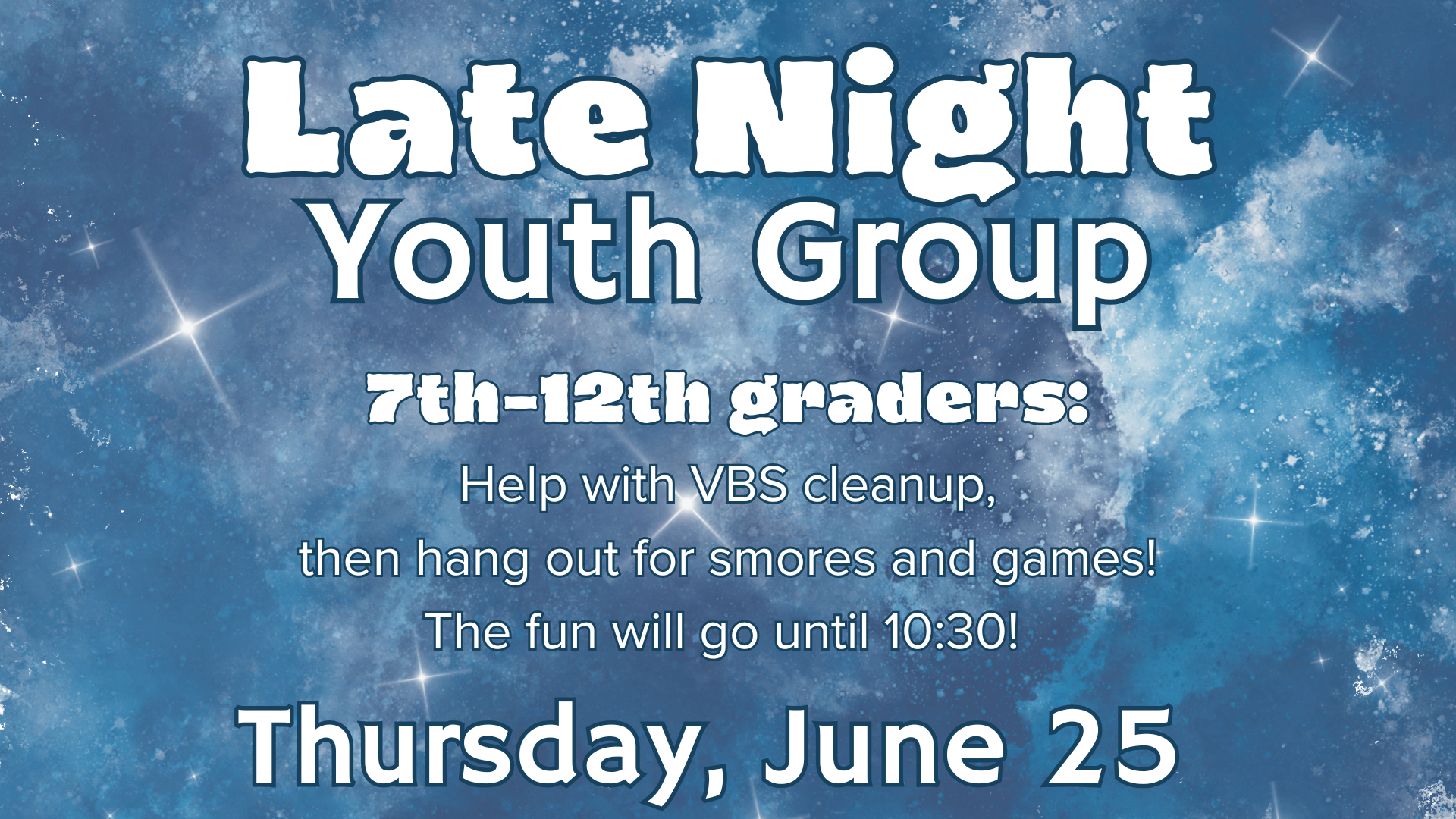 Late Night Youth Group