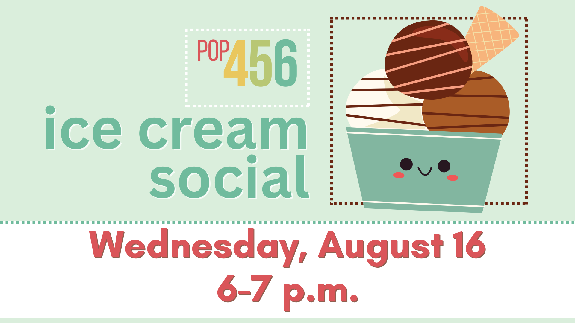 POP456 Ice Cream Social