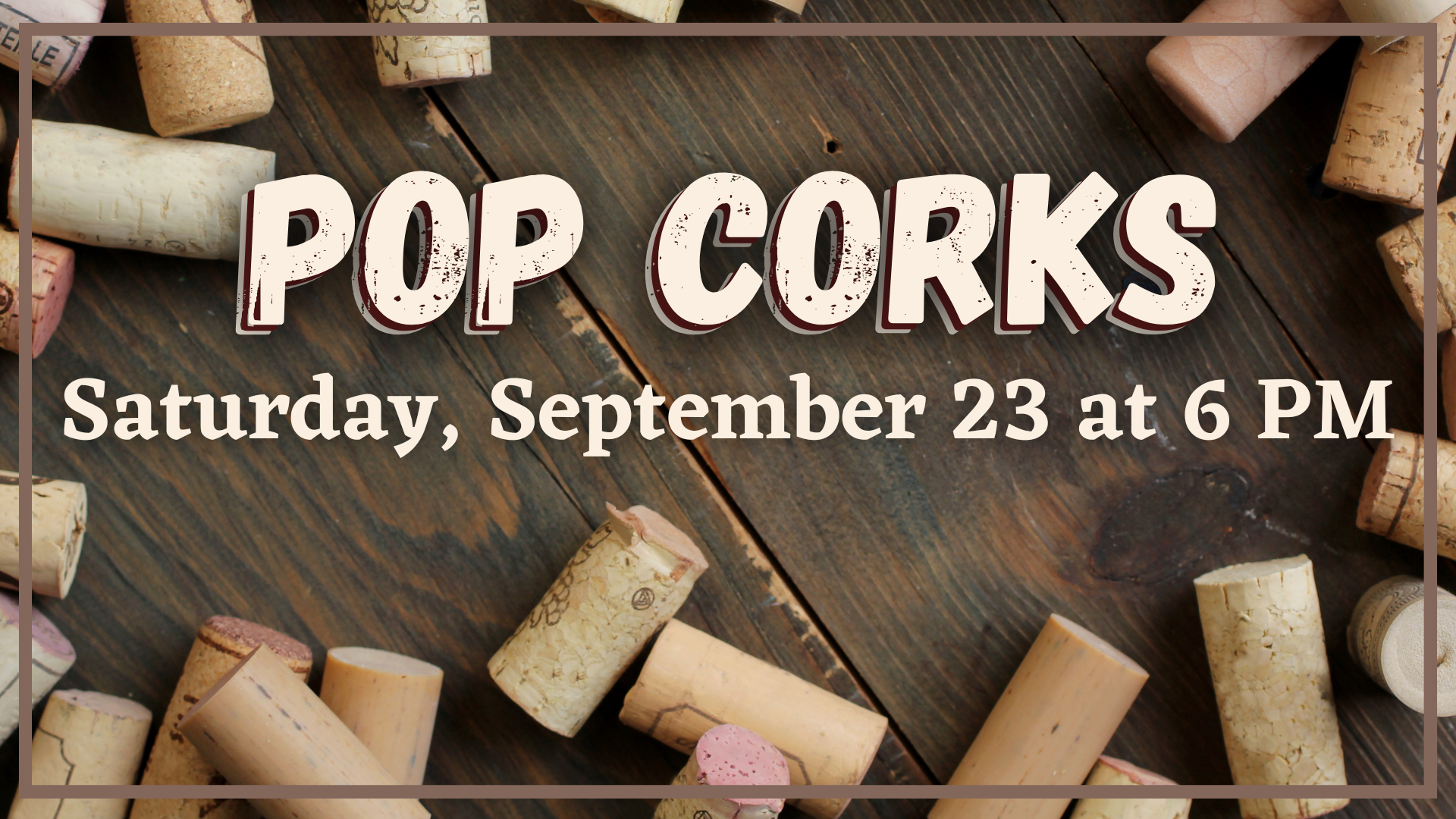POP Corks Potluck