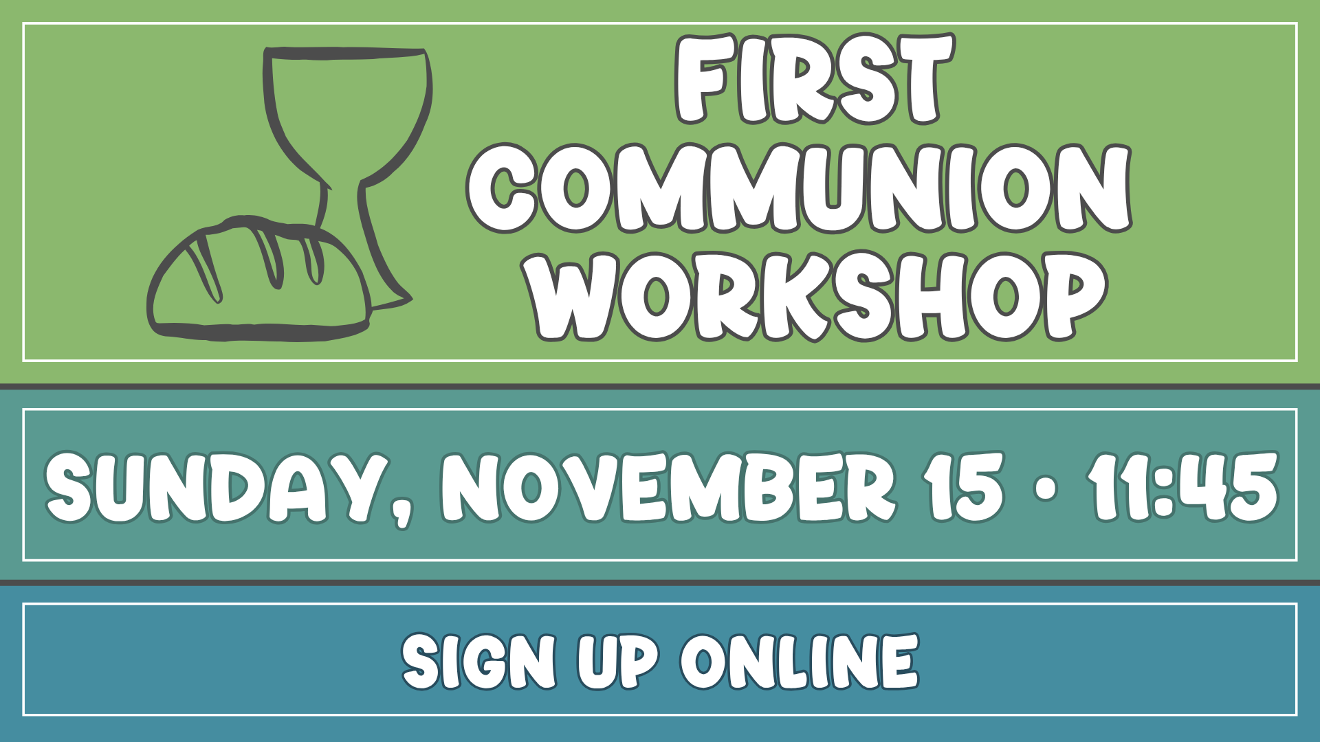 First Communion Workshop