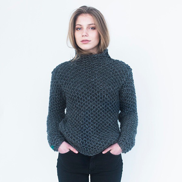 &quot;The details are not the details, they make the design&quot;, and one of the most important detail with Shisa Brand&rsquo;s Boyfriend sweater are the leather cross stitches on both sides of the neck. The sweater is super soft, comfy and warm but