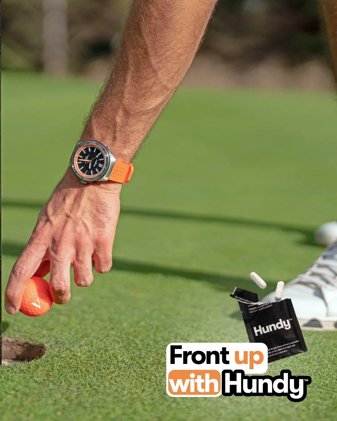 No one likes a rough Sunday.

Two capsules before bed, and wake up ready for the first hole &mdash; not the first headache.