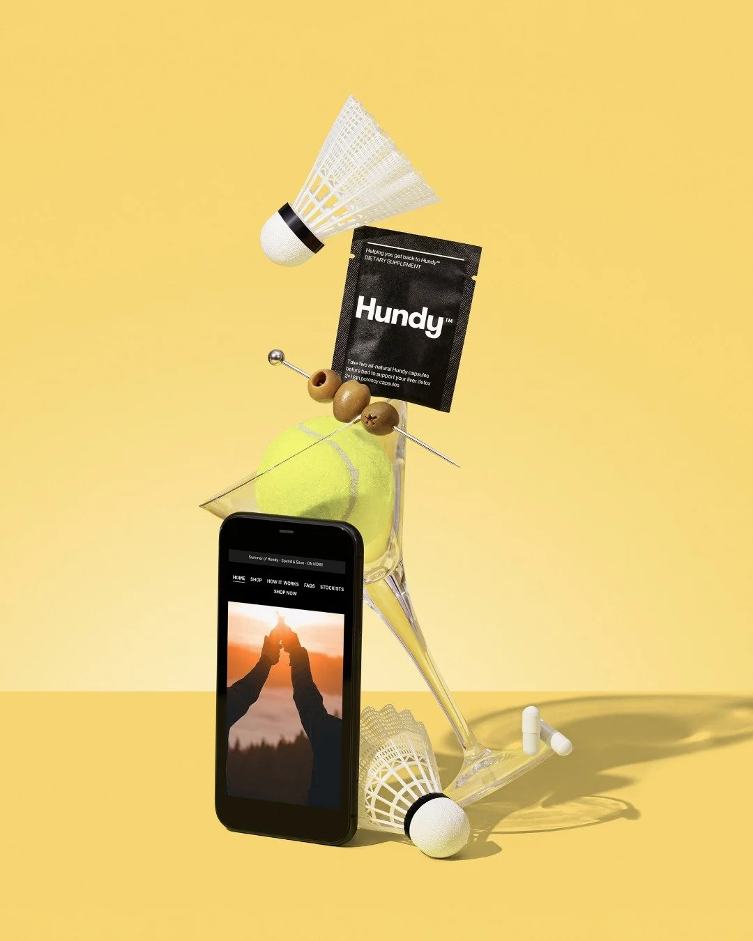 Late nights, early mornings, and everything in between.

Hundy helps keep things steady, so you can fit it all in without missing a beat.