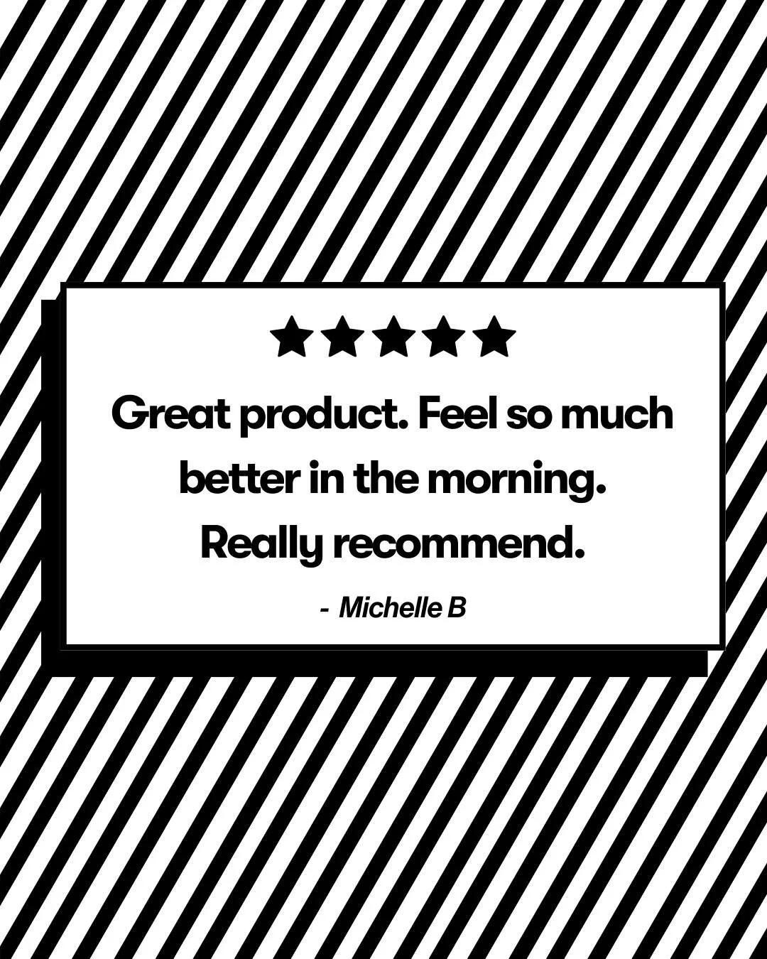 Big night? No problem.

Hundy keeps you ready for whatever the day throws at you.