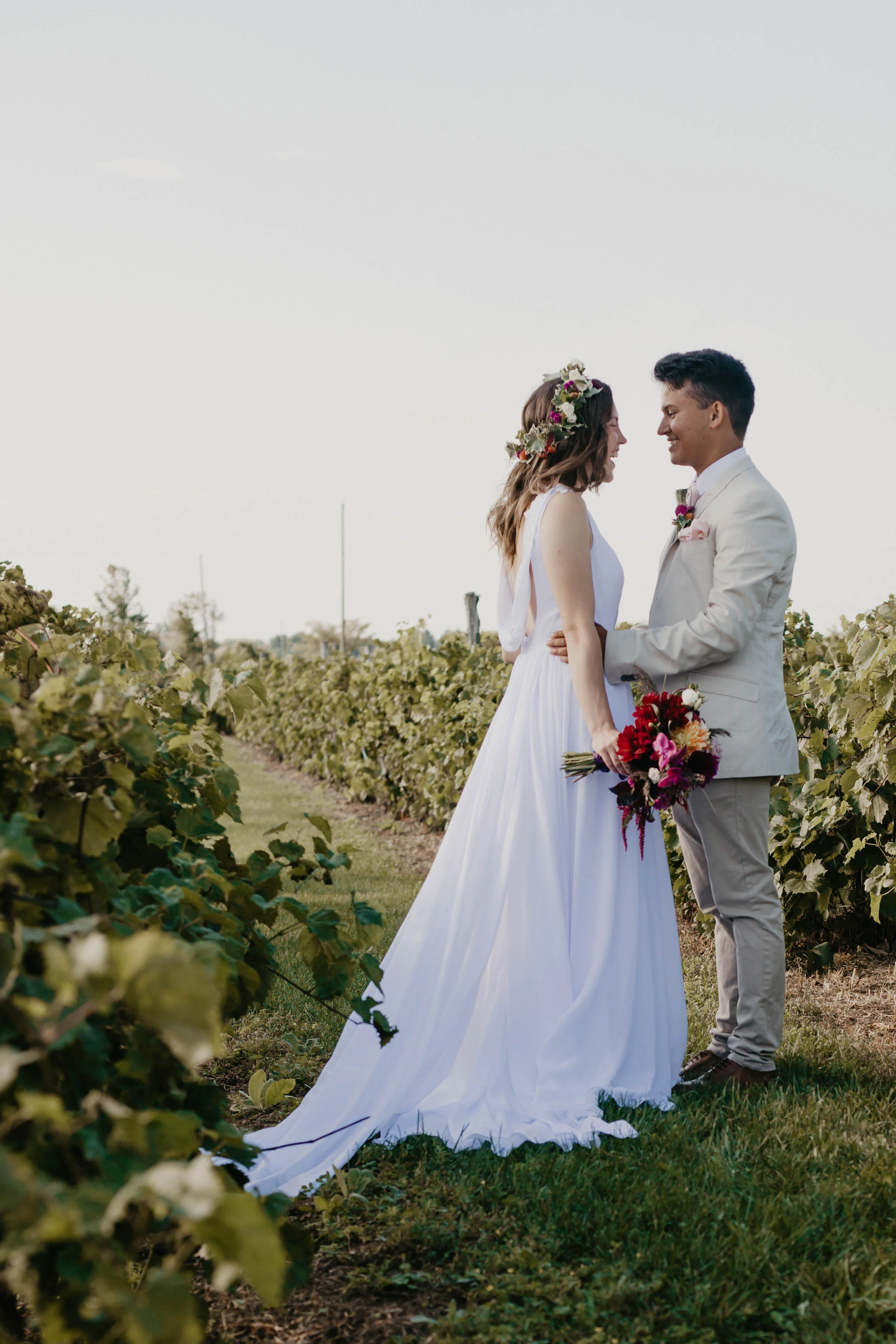Love in the vineyard…