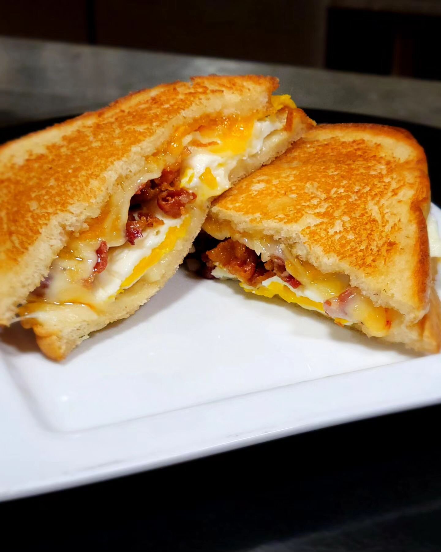 Happy Wednesday and Trivia Night! New specials have rolled out, like Zelda's Grilled Cheese - @sarkozybakery oatmeal bread, jam from @bilberryj_j_kalamazoo (AKA @popcitypopcornkzoo), cheese, bacon and a fried egg.

Come try our other Tears of Kingdom