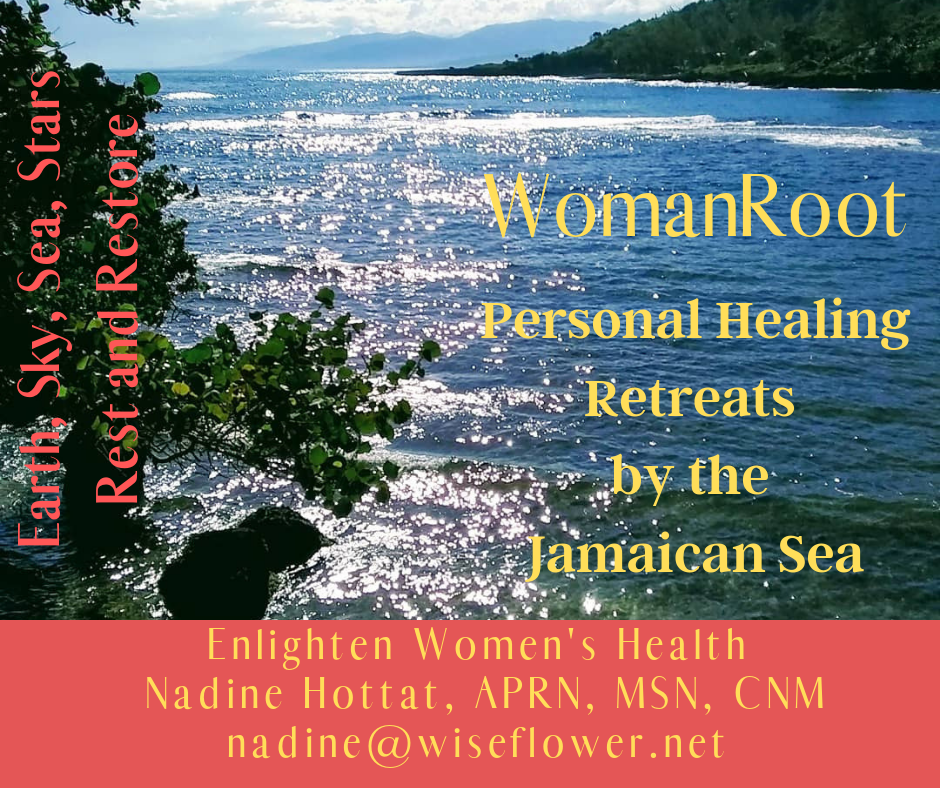 WomanRoot Retreats for Women in the Brilliantly Beautiful, Peaceful Seaside Village of Strawberry Fields in St. Mary, Jamaica An opportunity to honor yourself and your personal healing process with rest, relaxation, .png