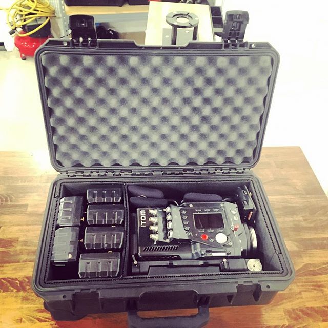 My carry-on today. Tryin to impress those TSA workers. #phantomflex4k