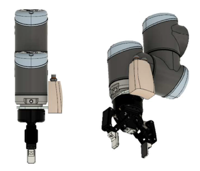 Side mount concept: A very small package that includes all of the Vision-in-Motion features of our big blue Alpha cameras.