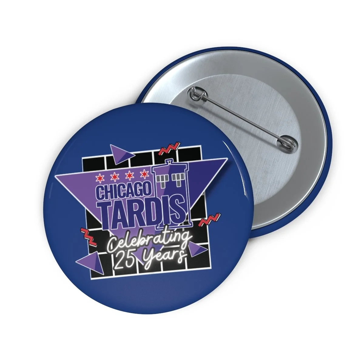 25th Logo 2.25" Buttons