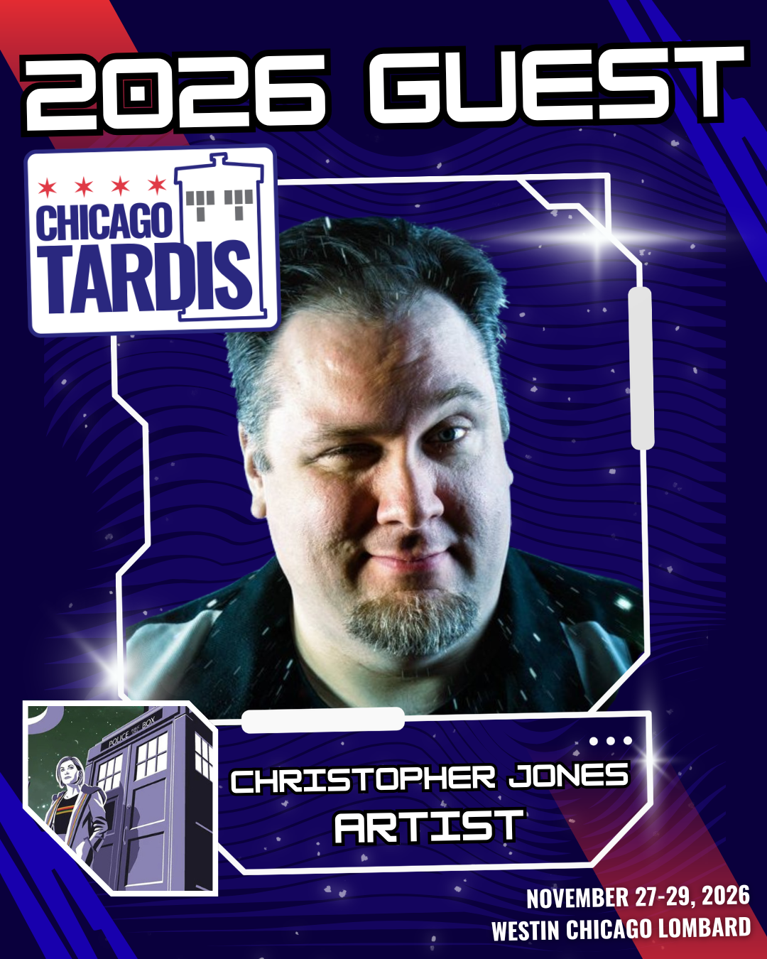 Christopher Jones Returns to Chicago TARDIS With an Exclusive Print