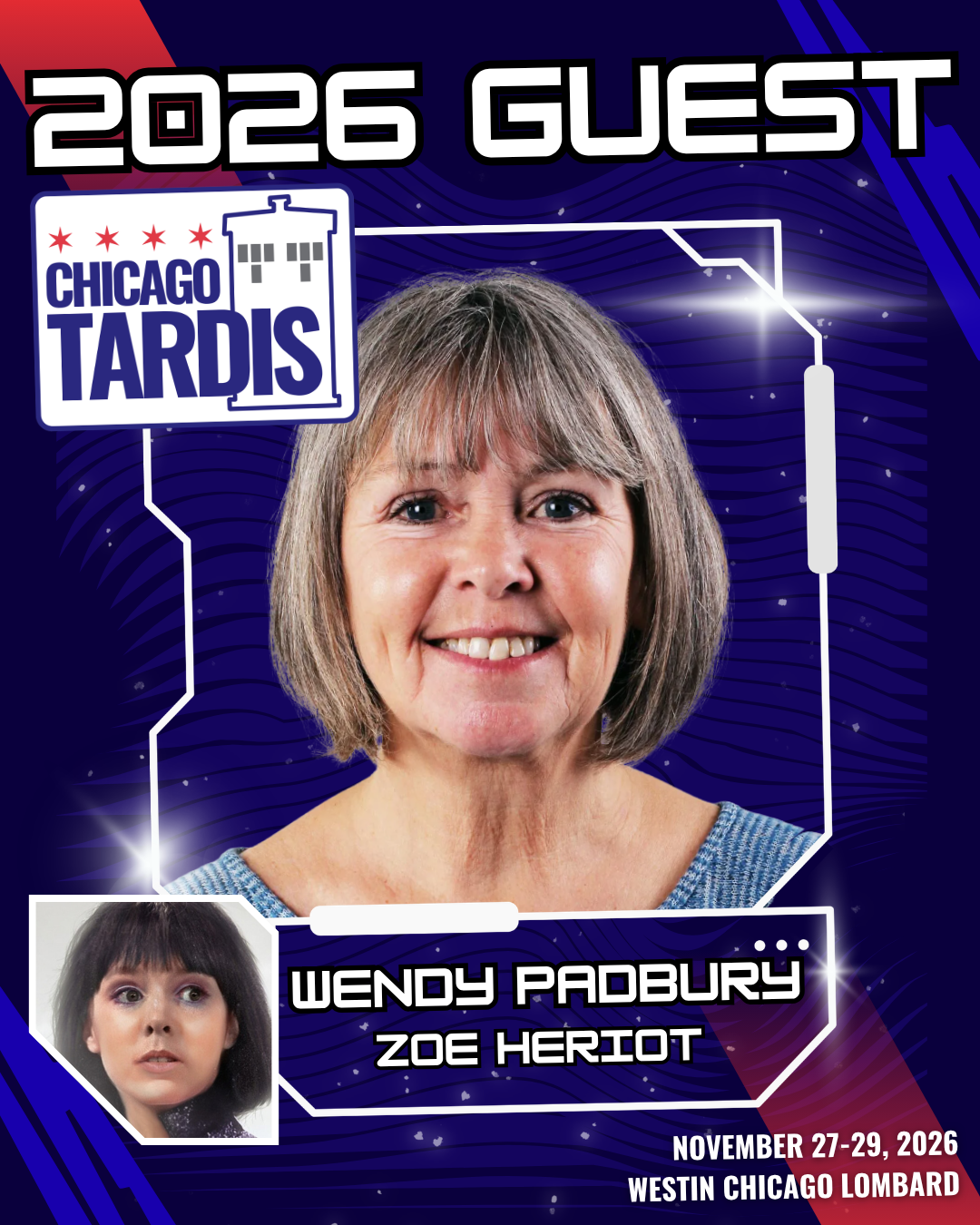 Wendy Padbury Returns to Chicago TARDIS