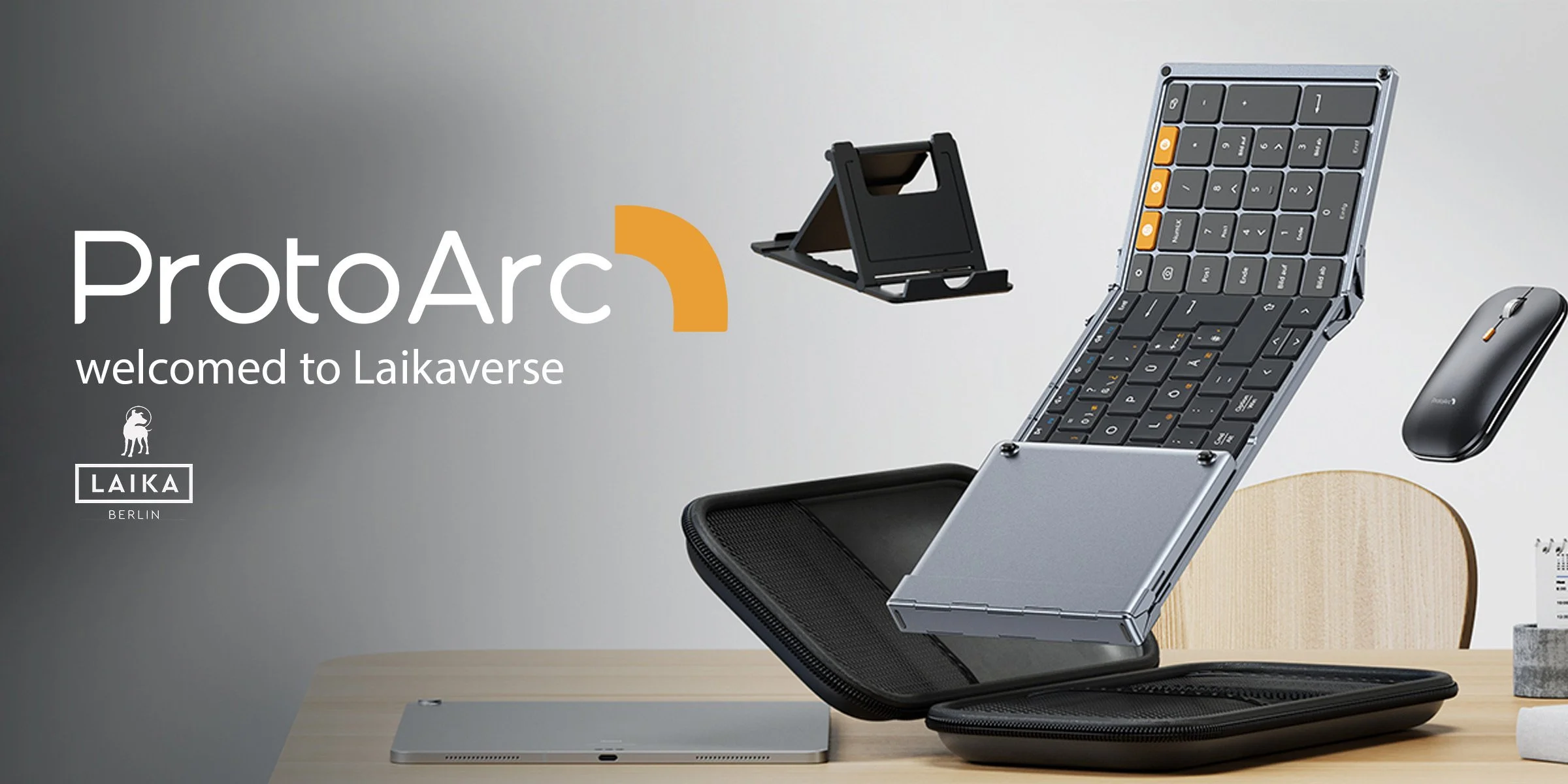 A dream of an ergonomic workplace – Laika welcomes ProtoArc