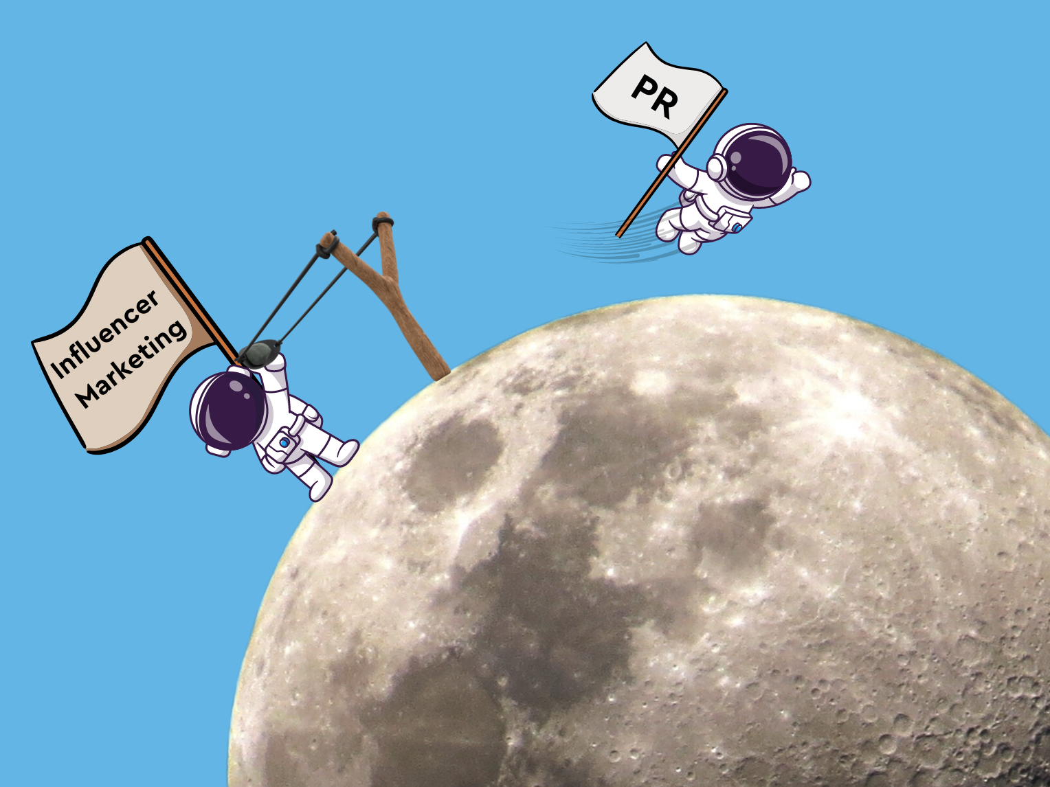 Will influencer marketing shoot PR off the moon? 