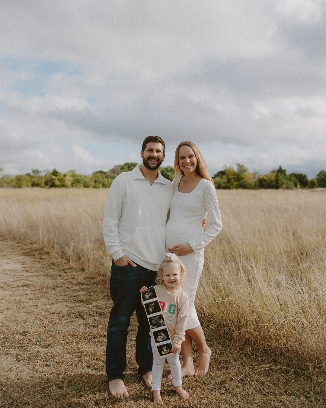 The Pecoraros &mdash; party of four. 👼🏼🤍