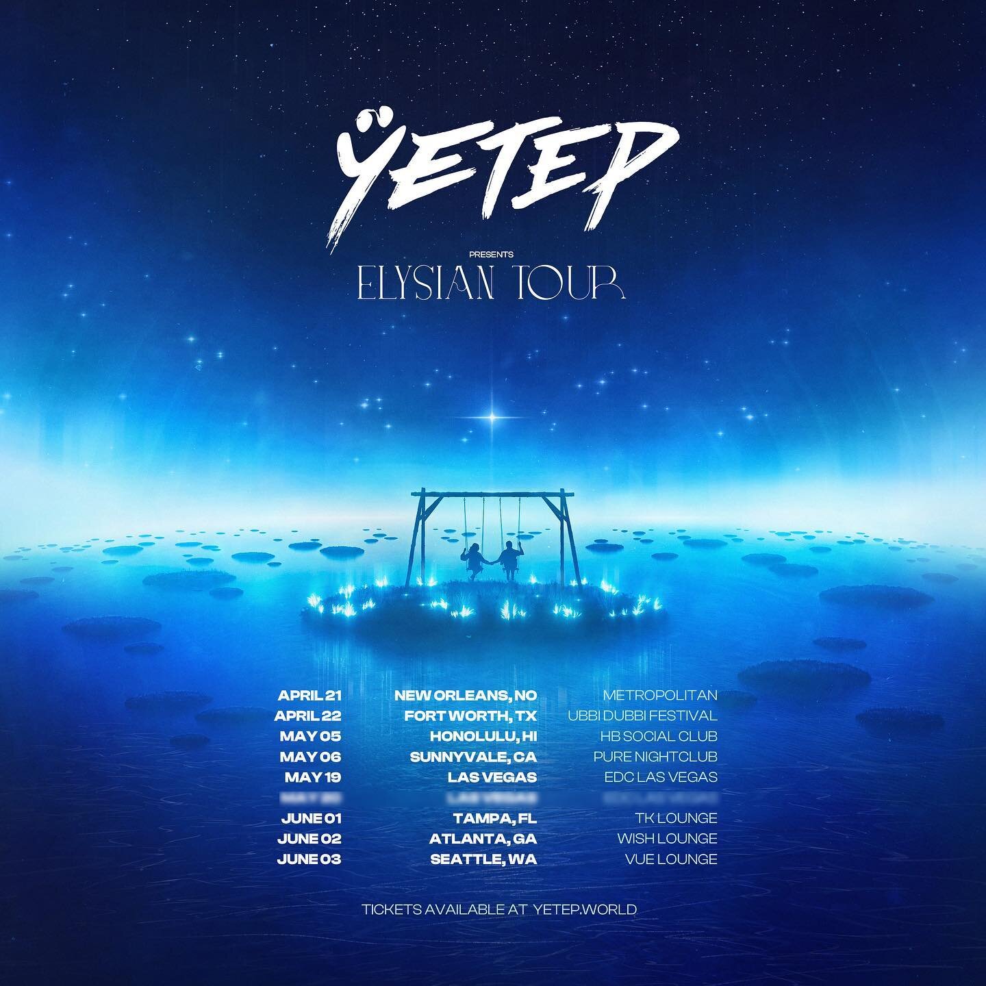 Let&rsquo;s make some memories ! Where am I seeing you ?

Grab tickets at : yetep.world