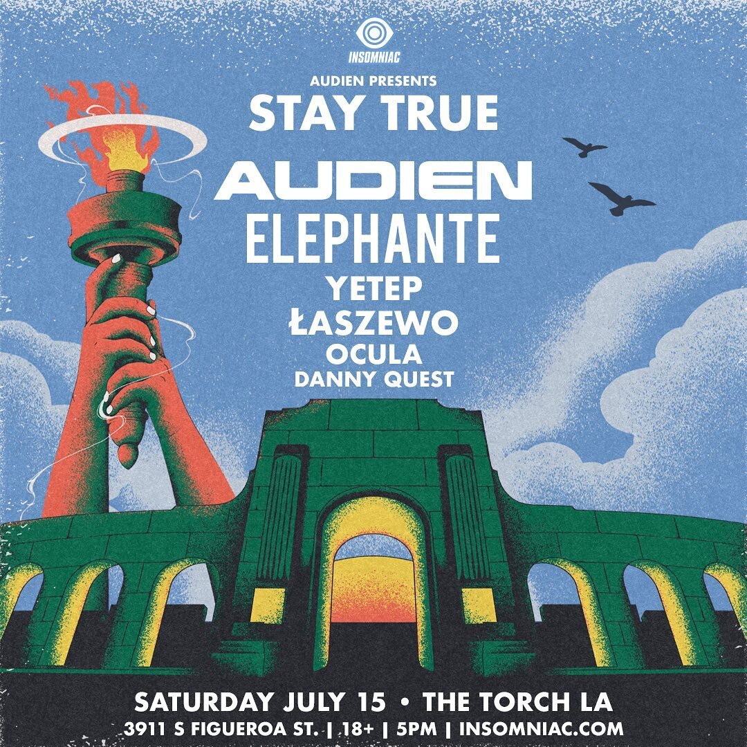 Back home playing at the coliseum 🥰 so cool to be part of @audien big day. He&rsquo;s been a big inspiration to my sound. I want to let y&rsquo;all know. Progressive house never died 🗣

PRESALE : staytrue