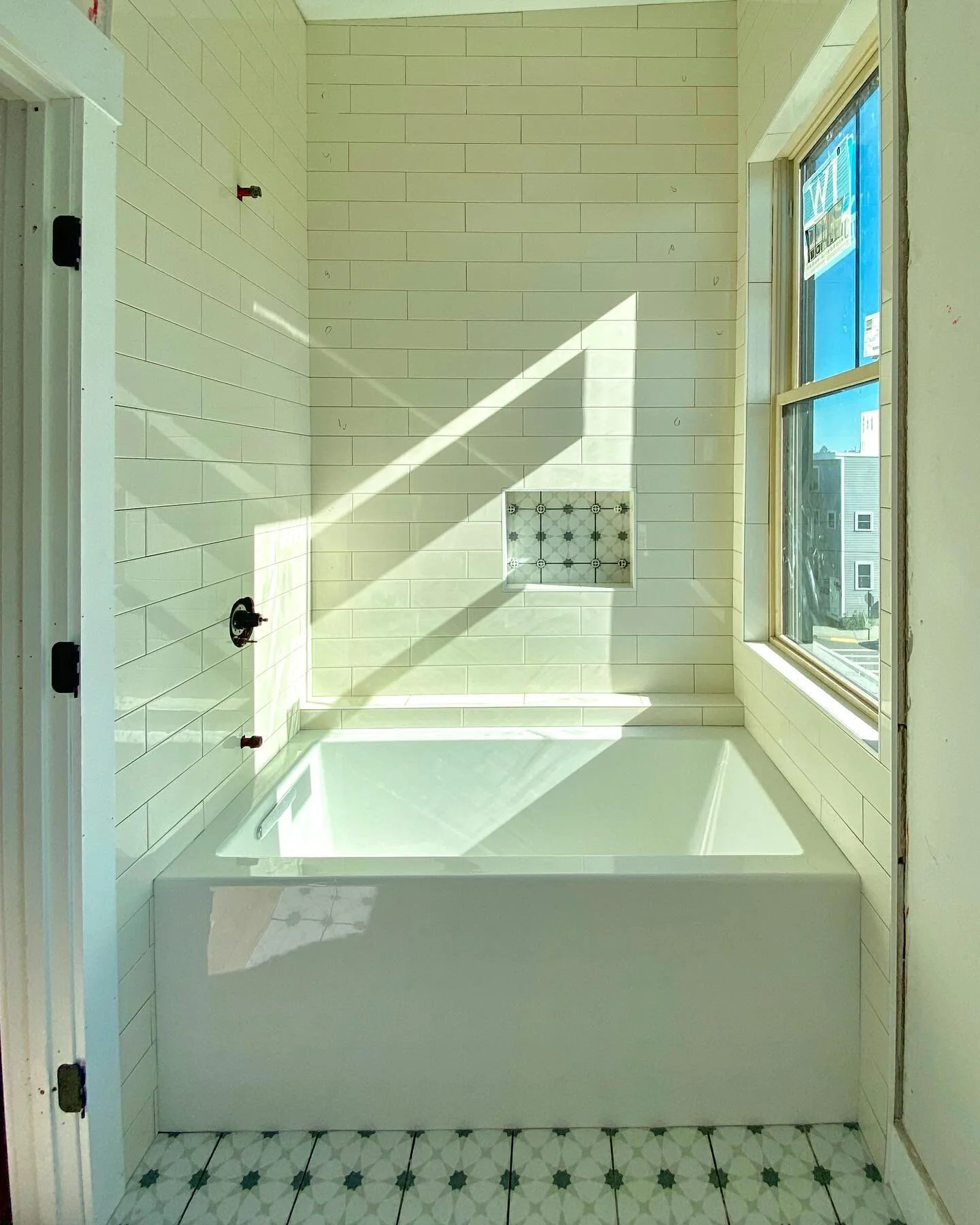 One more #SaturdayPermit for our #SingleOnK in #Southie, which is starting to look seriously spectacular&mdash;always knew the Third Floor &ldquo;Kids&rdquo; bathroom was going to look great but didn&rsquo;t realize just how stunning it was going to 