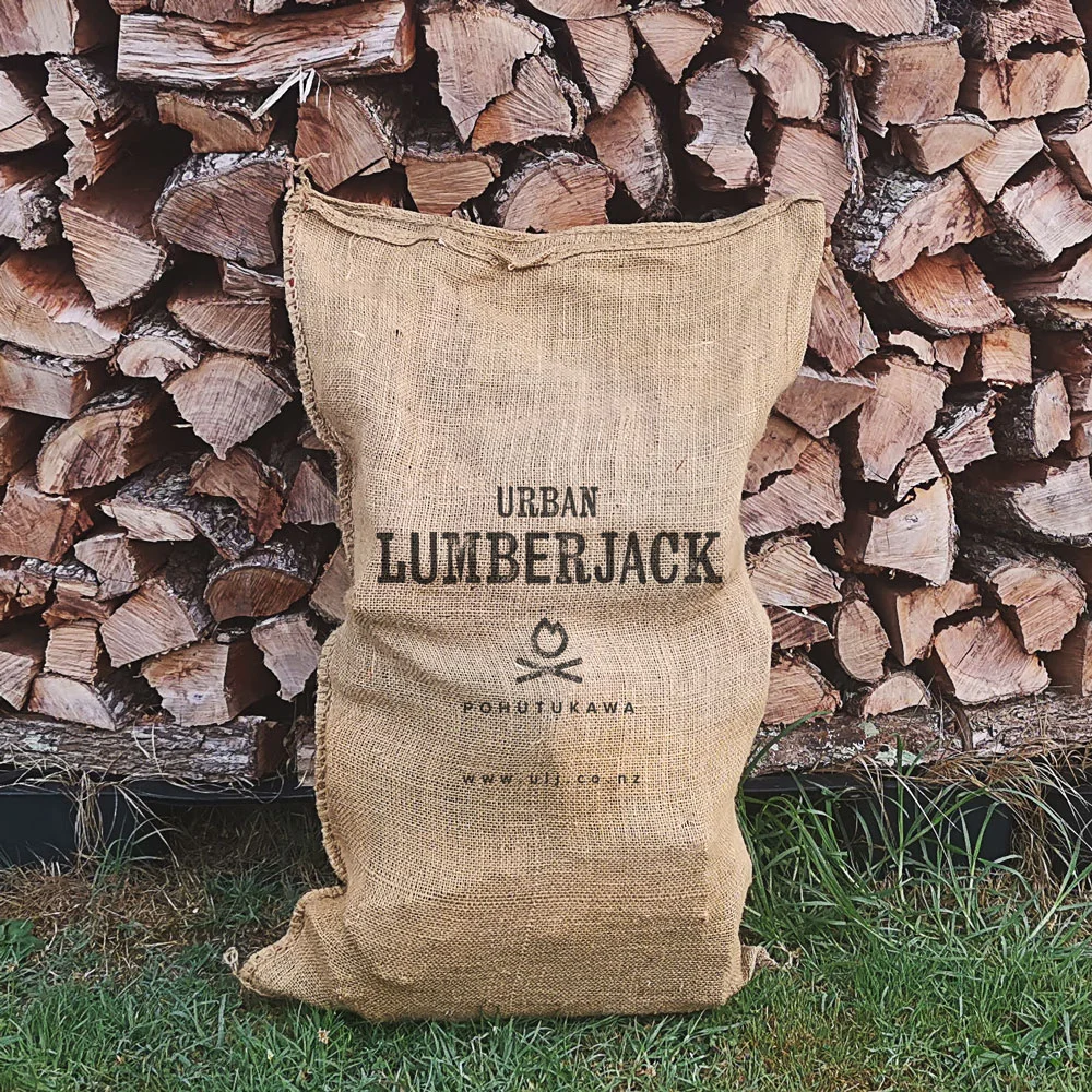 Urban Lumberjack Pohutukawa BBQ Wood Sack Splits