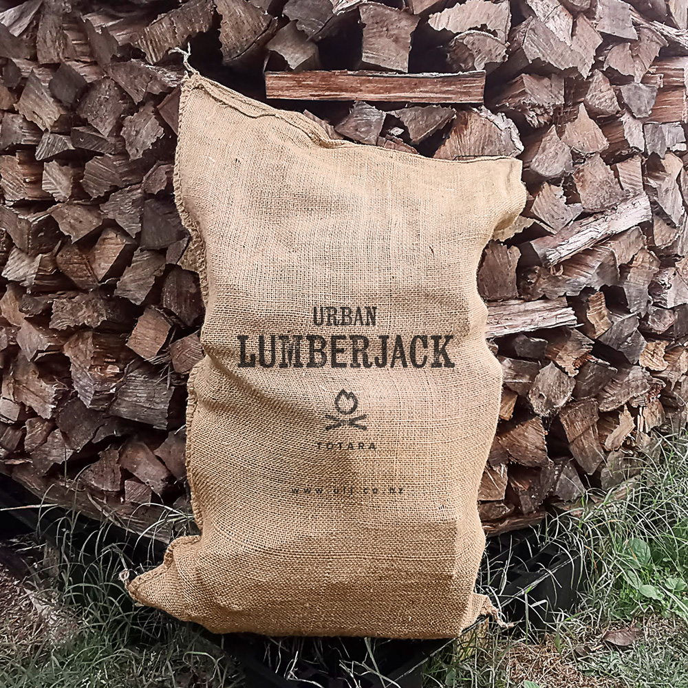 Urban Lumberjack Totara Brazier Wood Bag Splits