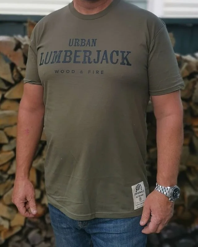 Urban Lumberjack T-Shirt Army Green