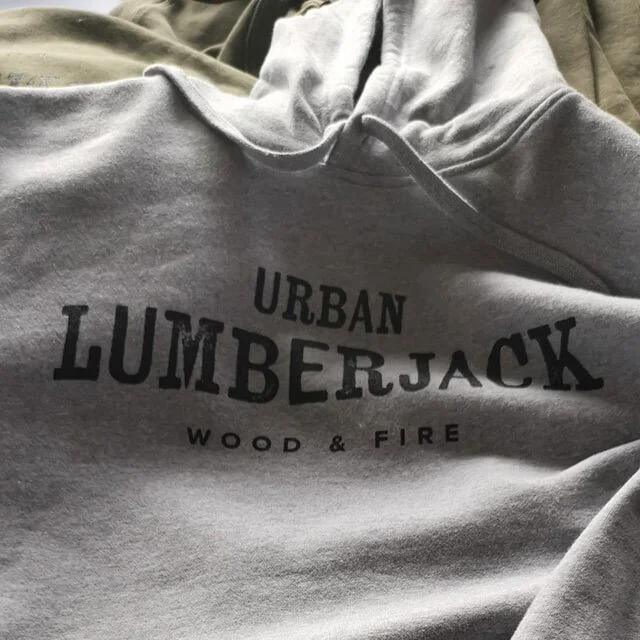 Urban Lumberjack Hoodie Grey Detail 1
