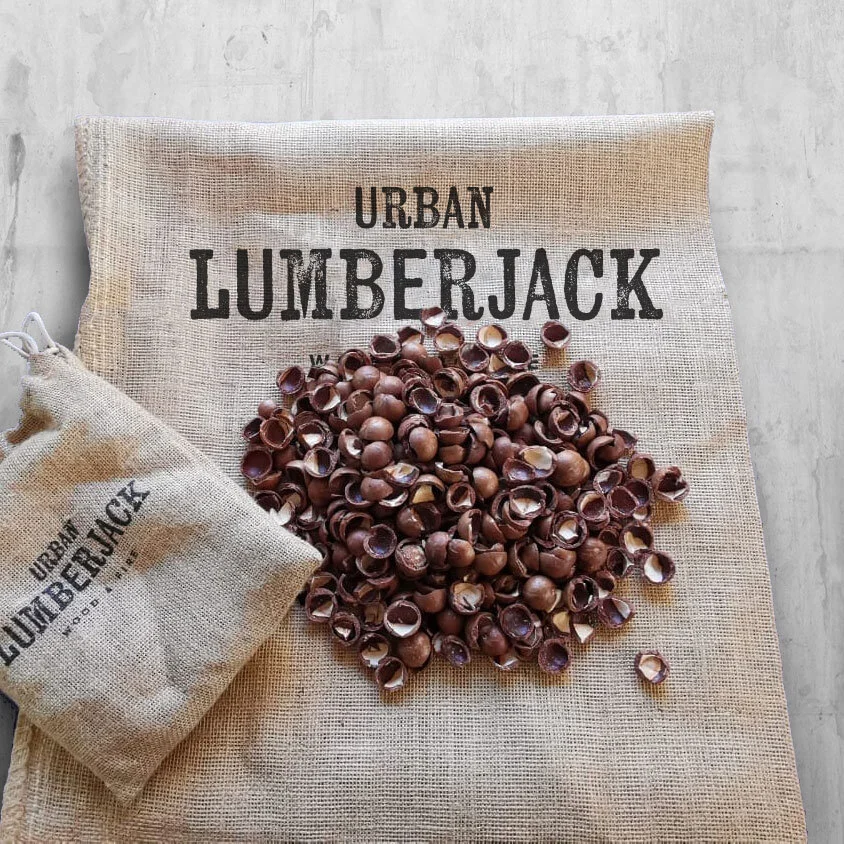 Macadamia Nut Shells – BBQ Wood