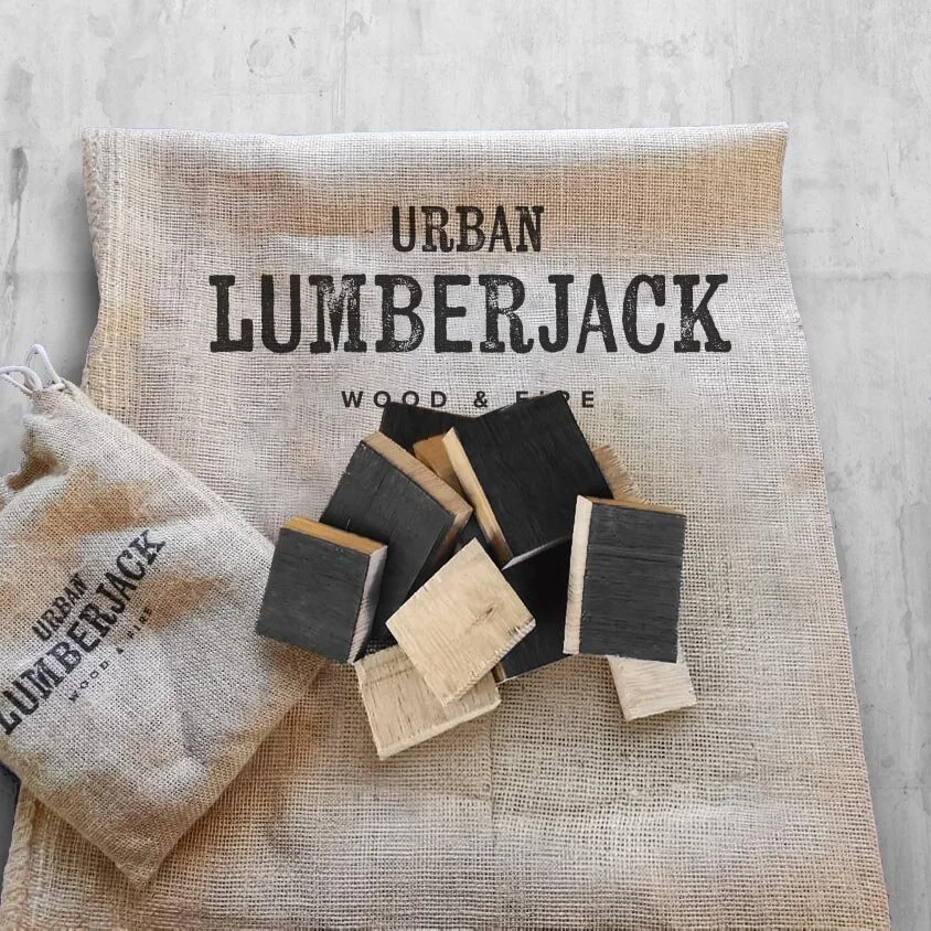 Tennessee Black Label Whiskey Barrel Chunks – BBQ Wood