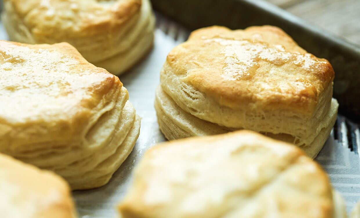 Sundays are for biscuits…well at least cold wet Sundays are. There is a million different recipes out there to make biscuits and even some really good canned biscuits (Trader Joe’s is a favorite of ours) so it doesn’t matter how y