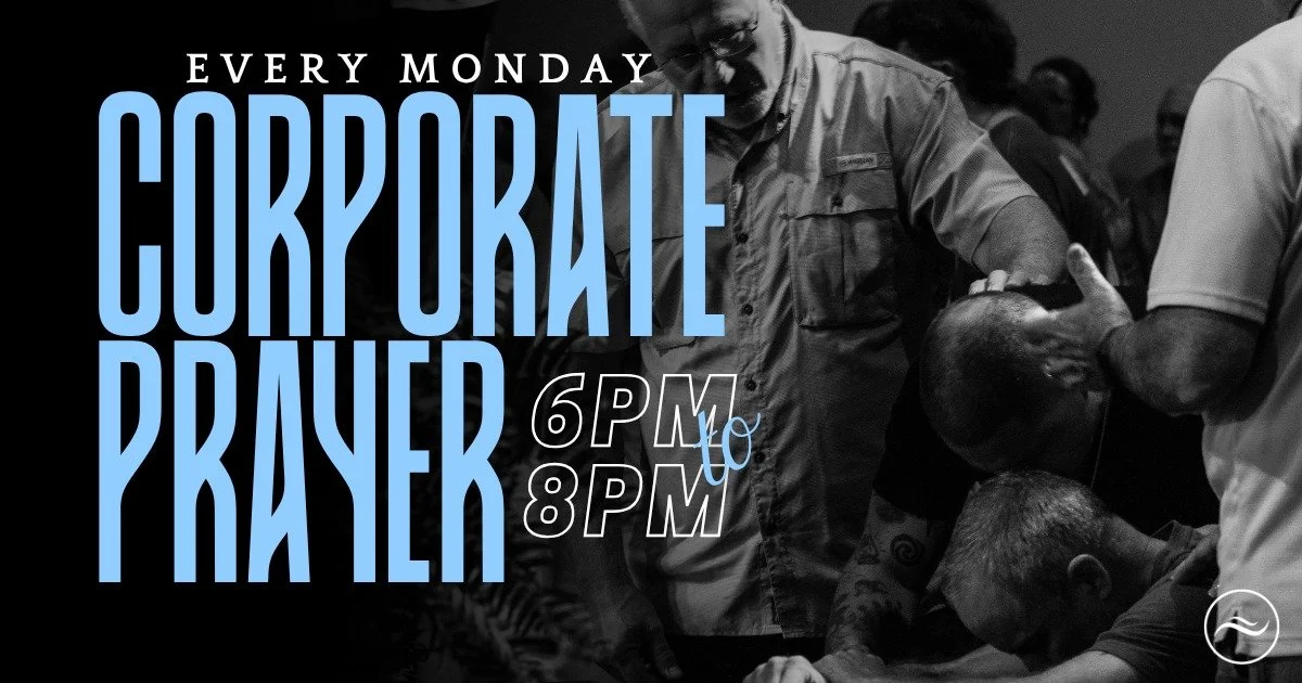 🙏 CORPORATE PRAYER TONIGHT!

Join us tonight from 6&ndash;8 PM at the church for a time of corporate prayer.

Come when you can. Stay as long as you can. 

Let&rsquo;s seek God together! 🔥

6&ndash;8 PM | See you tonight!
