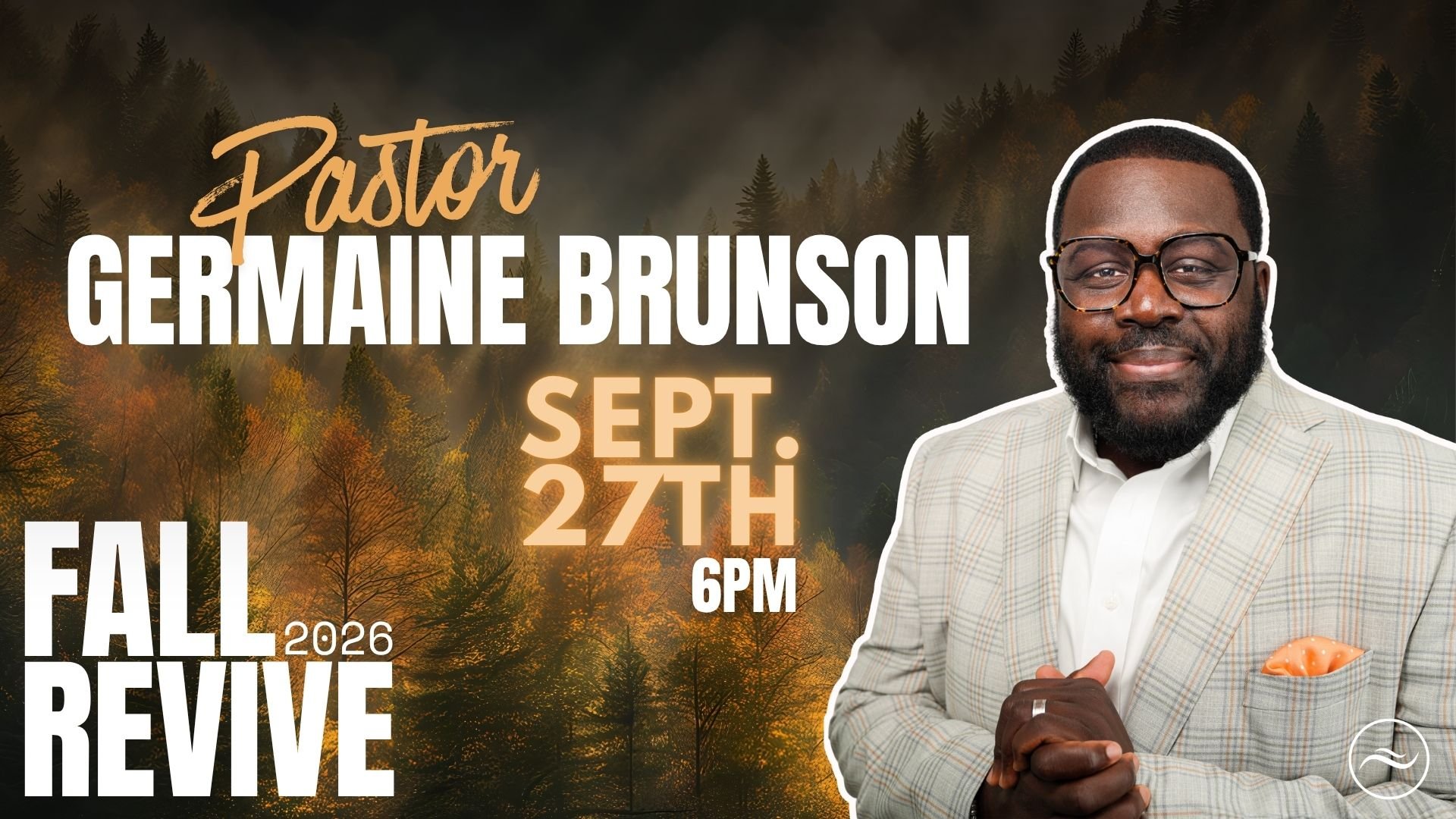 🔥 5 DAYS TO GO!

Sunday night, we&rsquo;re going BACK IN!

FALL REVIVE 2026 continues with Pastor Germaine Brunson bringing the Word!

📅 SUNDAY &bull; 09.27
⏰ 6 PM

Make plans to be there! You don't want to miss it!

#RVRSemmes #FallRevive2026 #Com