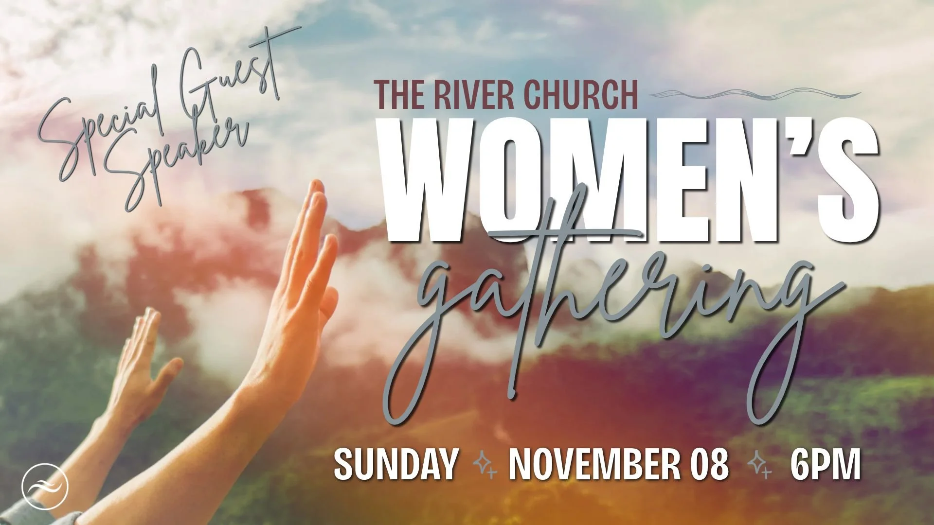 🌸 LADIES, THIS ONE IS FOR YOU! 🌸

Join us for a special Women's Gathering at The River Church on November 8th! 💕

We're excited to welcome a SPECIAL GUEST SPEAKER who will be bringing an encouraging and powerful word!

Come expecting a time of ref