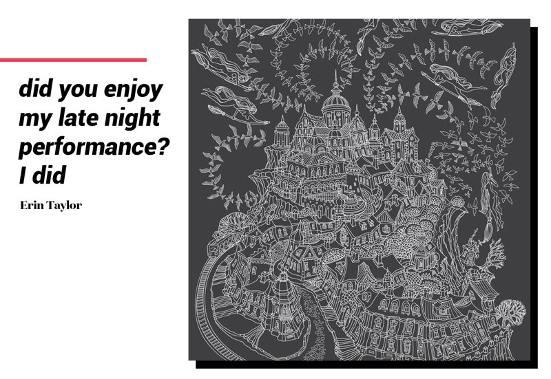 Did You Enjoy My Late Night Performance? I Did