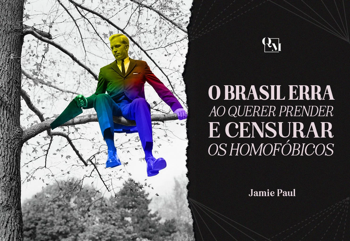 O Brasil erra ao querer prender e censurar os homofóbicos