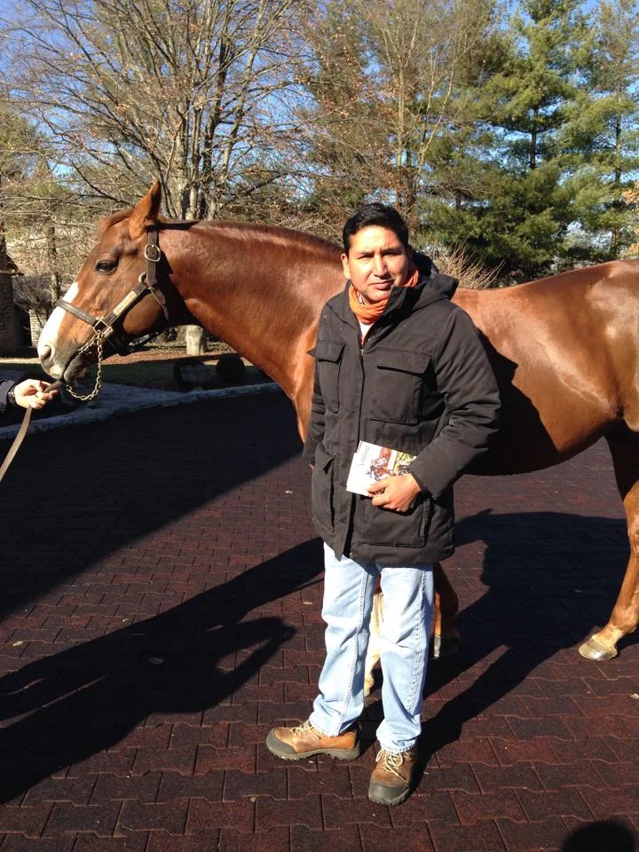 Esteban with the great Giants Causeway