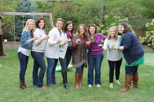 I met all of these amazing, awesome women through networking with my local chamber.