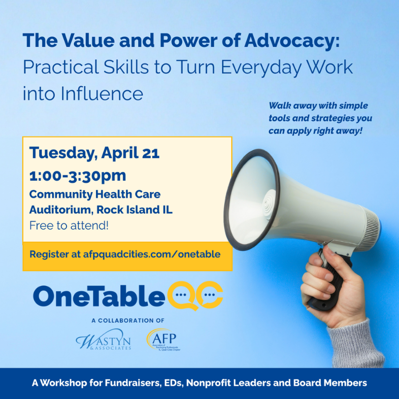The Value and Power of Advocacy: Practical Skills to Turn Everyday Work into Influence