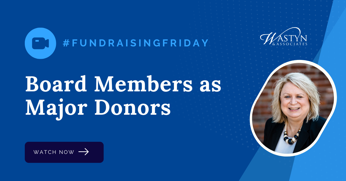 Board Members as Major Donors