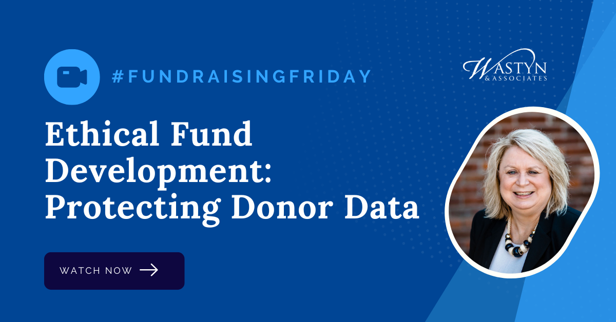 Ethical fund development: Protecting donor data