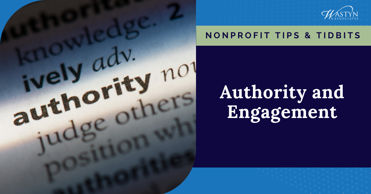 Authority and Engagement