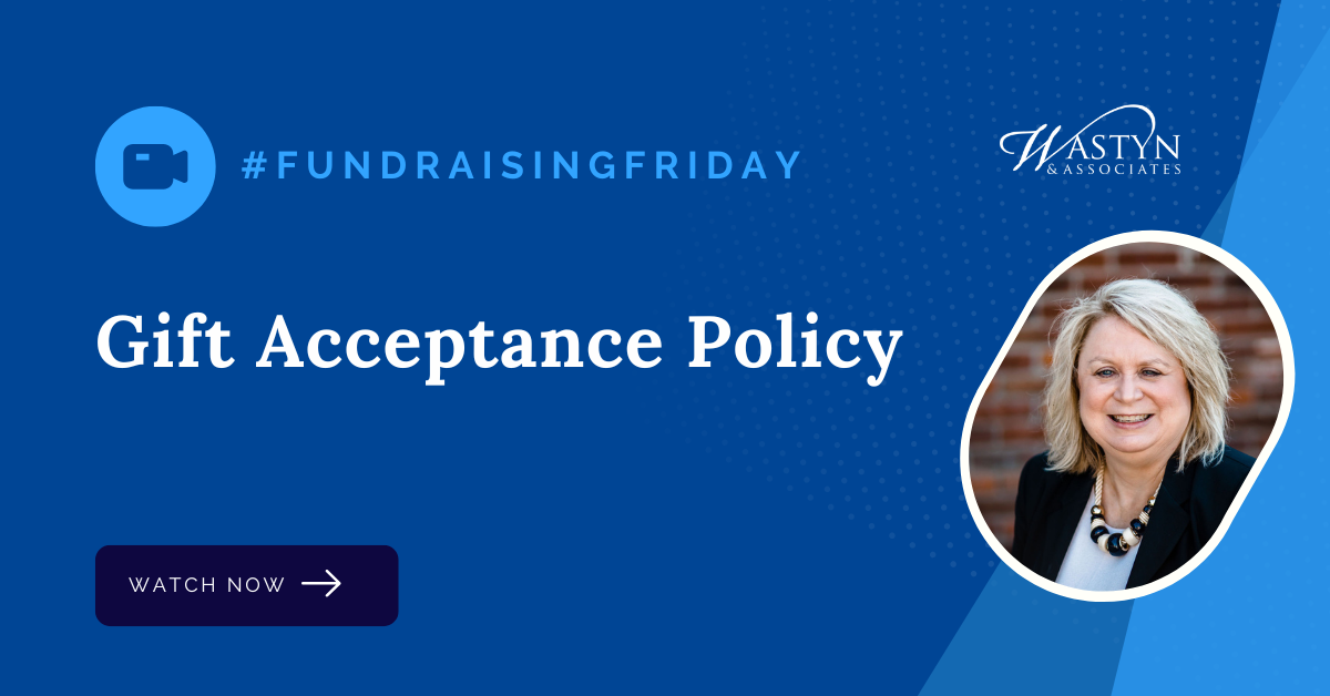 Gift Acceptance Policy