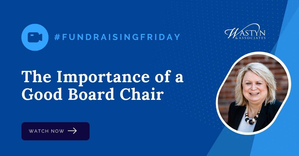 The Importance of a Good Board Chair