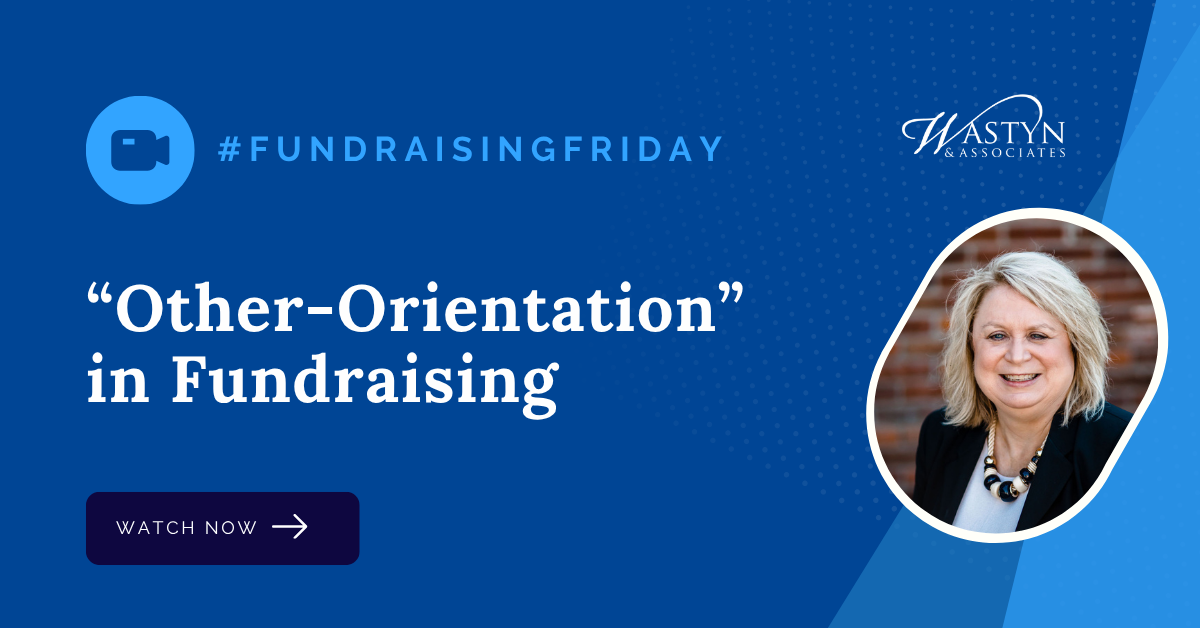 "Other-Orientation" in Fundraising