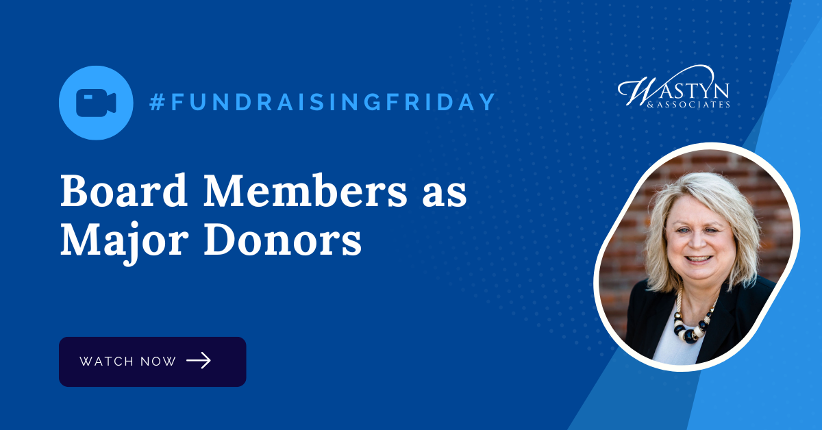 Board Members As Major Donors