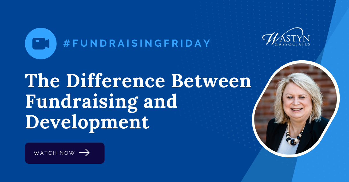 The Difference Between Fundraising and Development
