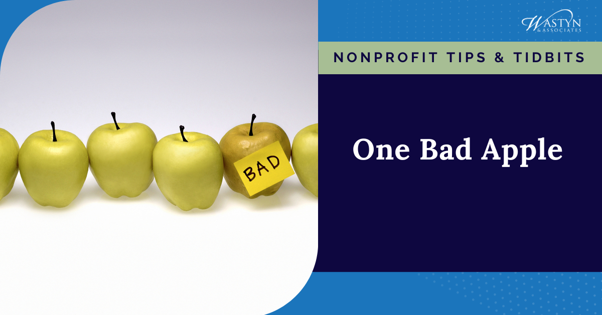 One Bad Apple