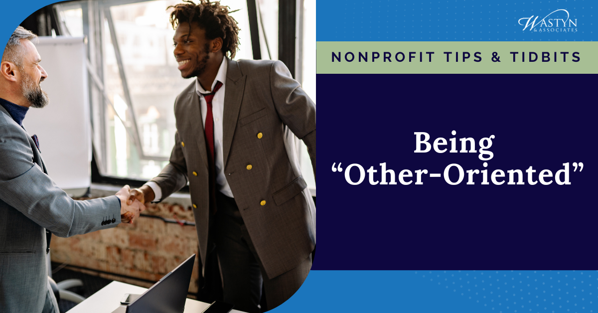 Being "Other-Oriented"